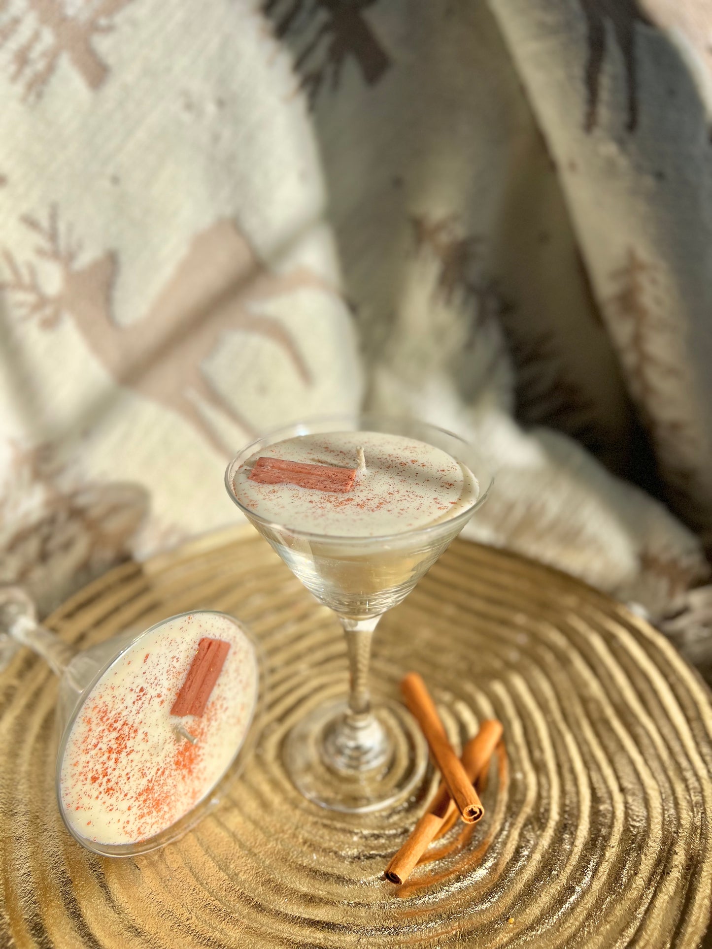 Eggnog Martini Candle