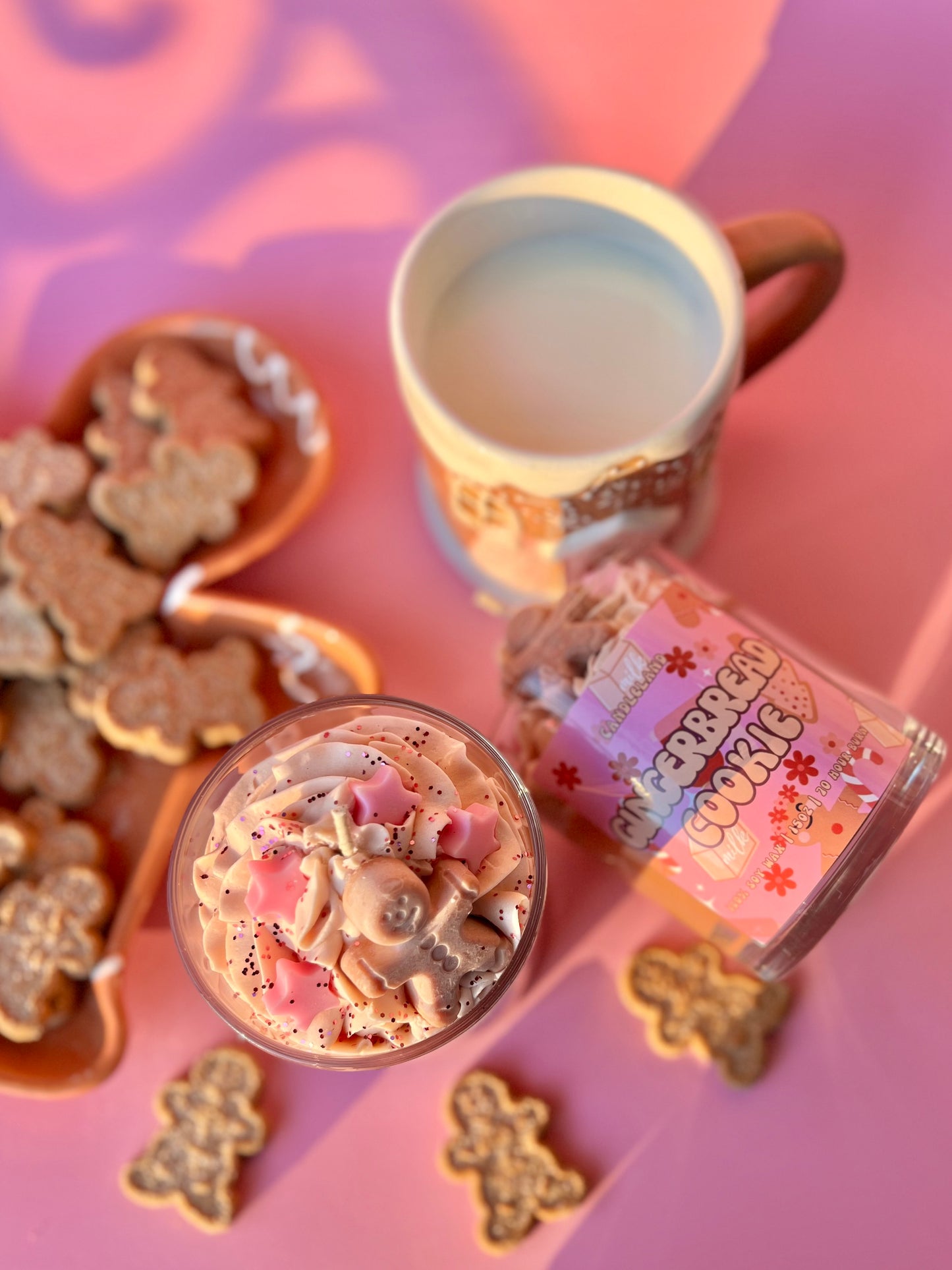 Gingerbread Cookie Candle