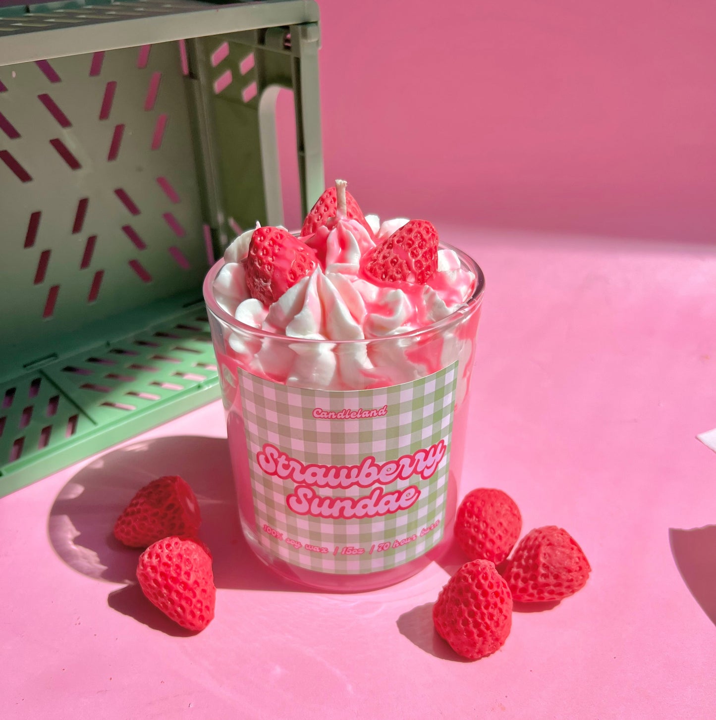 Strawberry Sundae Candle