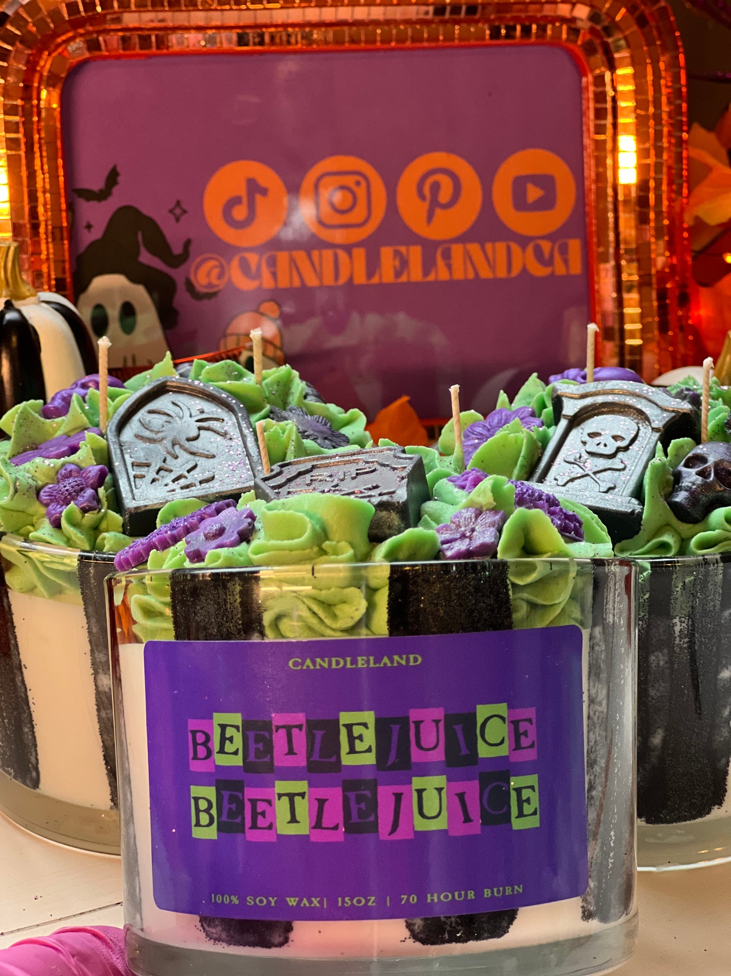 Beetlejuice Beetlejuice Candle