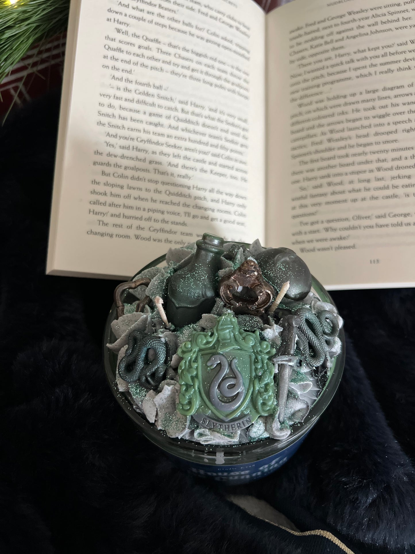 Slytherin Candle