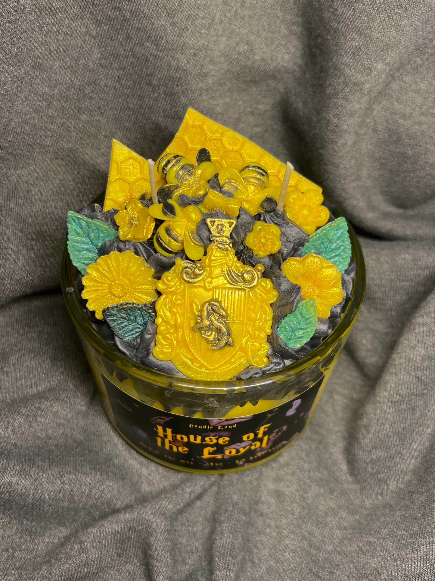 Hufflepuff Candle