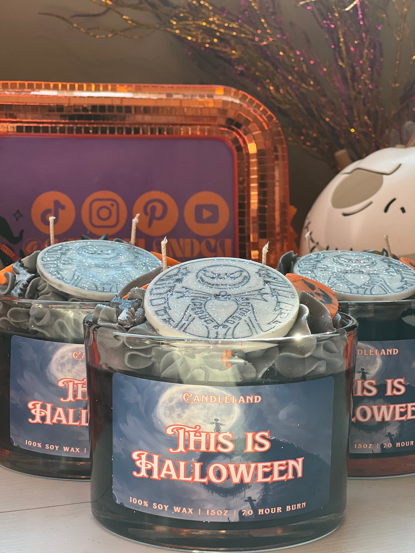 This Is Halloween Candle