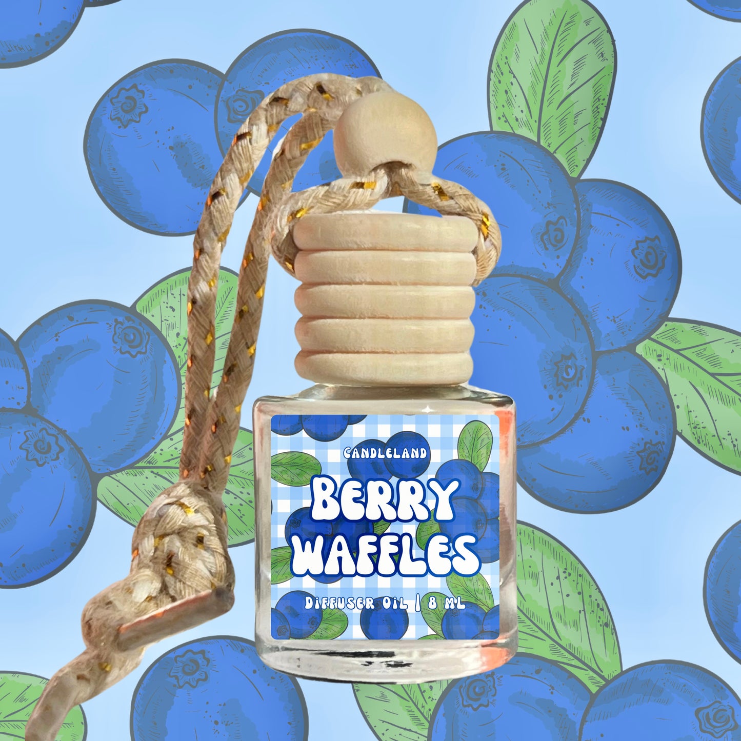 Berry Waffles Car Freshener