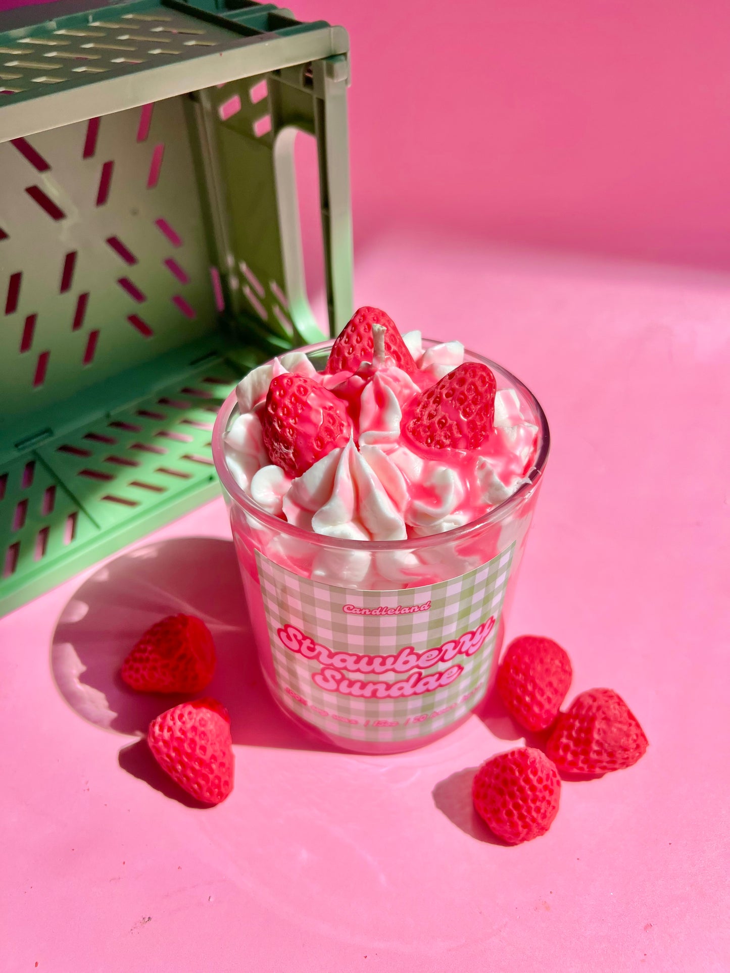 Strawberry Sundae Candle