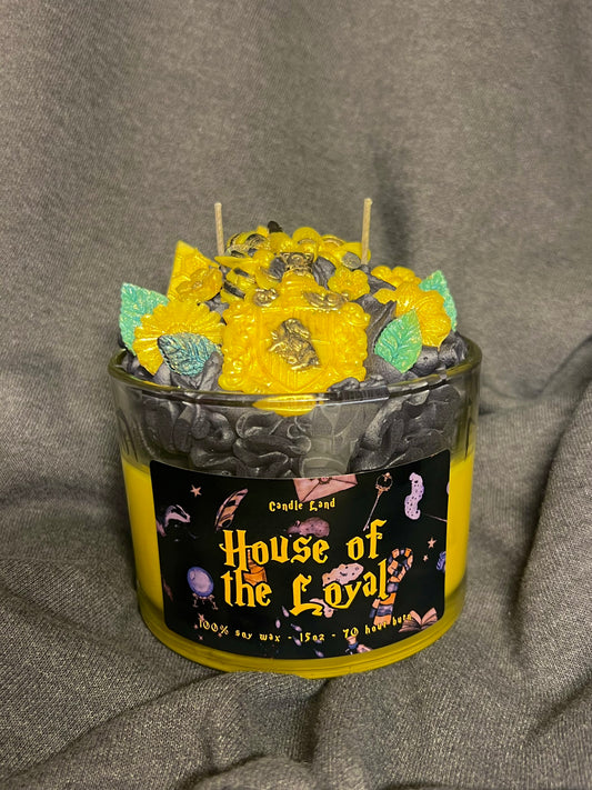 Hufflepuff Candle