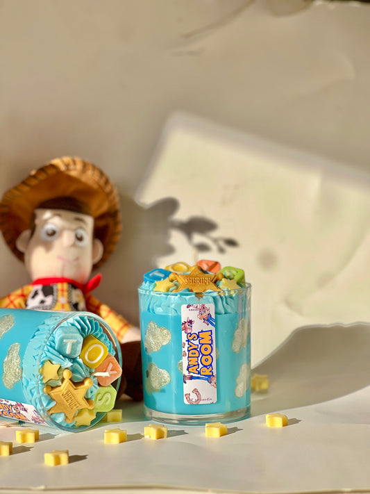 Andy’s Room Candle ☁️🤠