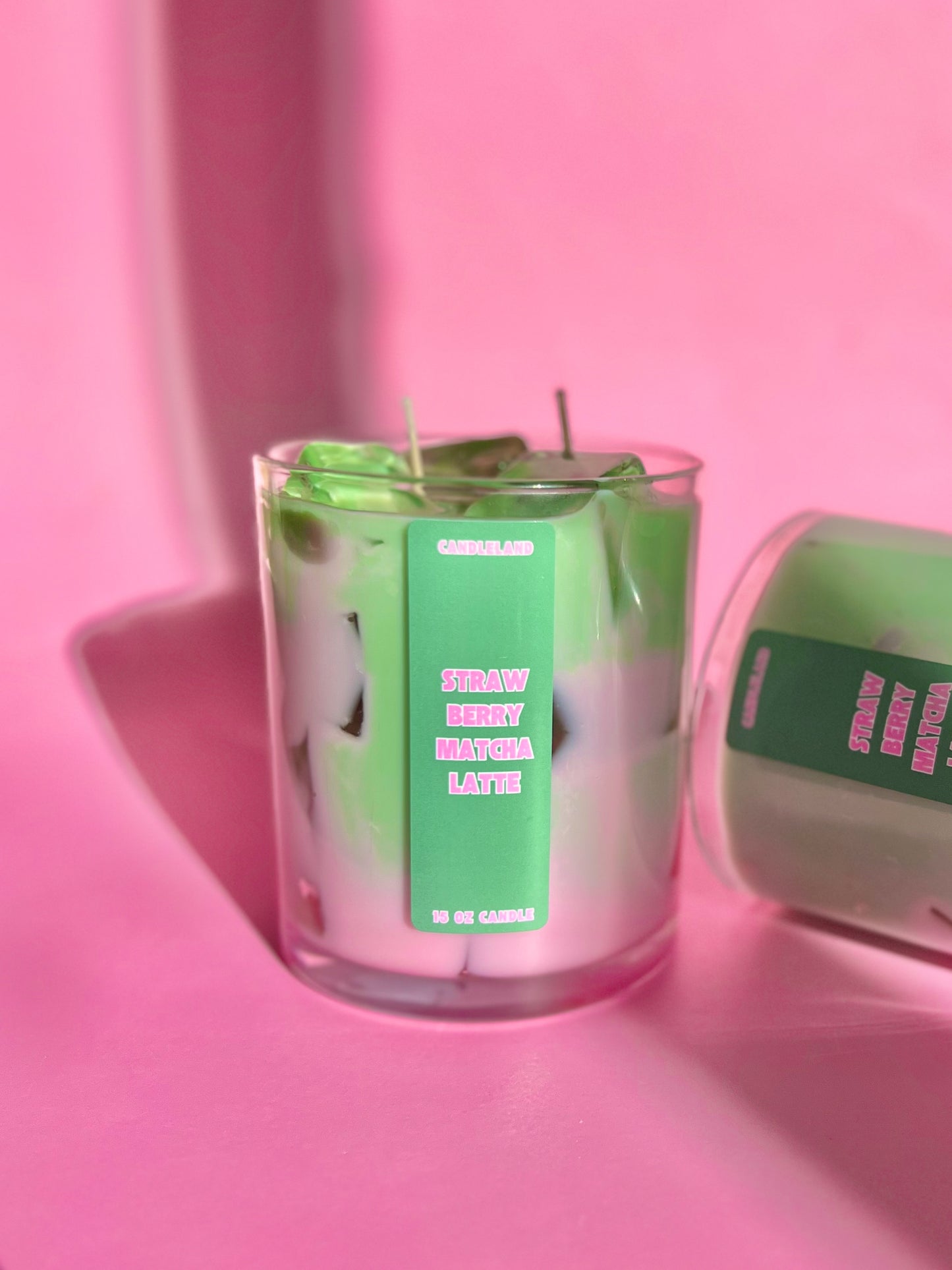 Strawberry Matcha Latte Candle