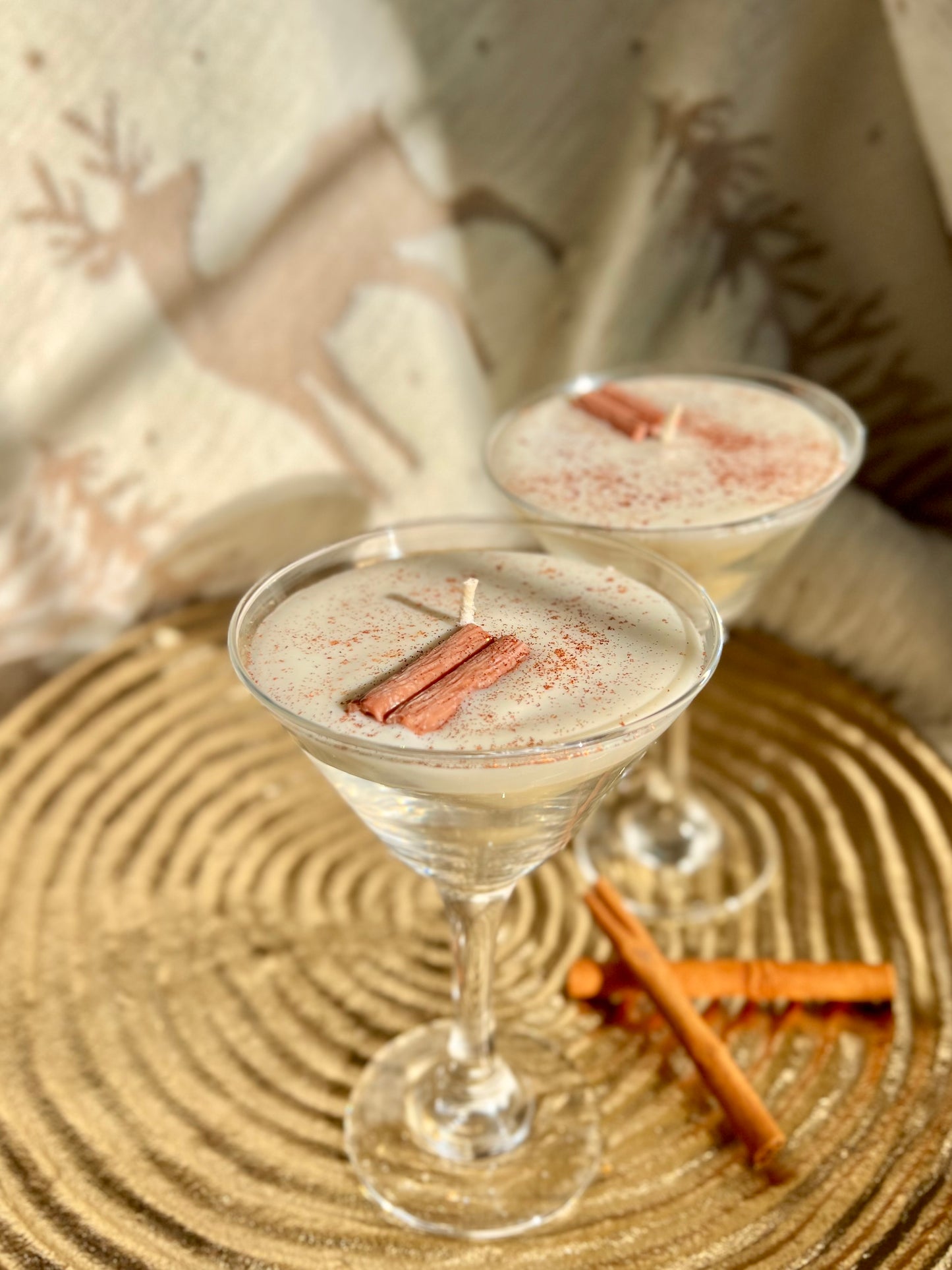 Eggnog Martini Candle
